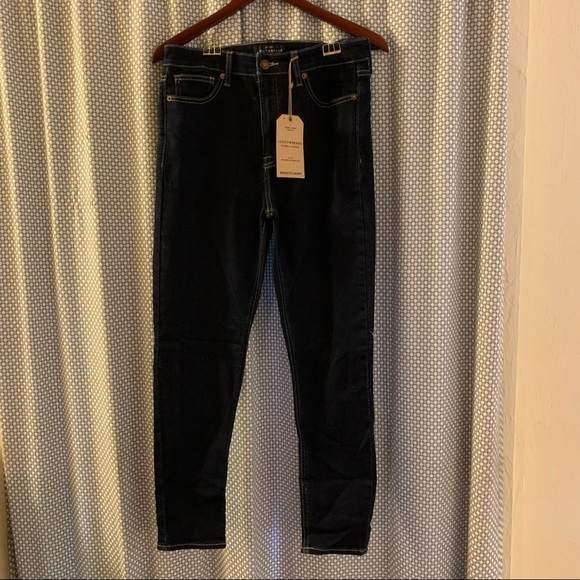 Lucky Brand Denim - NWT Lucky Brand Bridgitte Dark Wash Hi-Rise Skinny Jeans